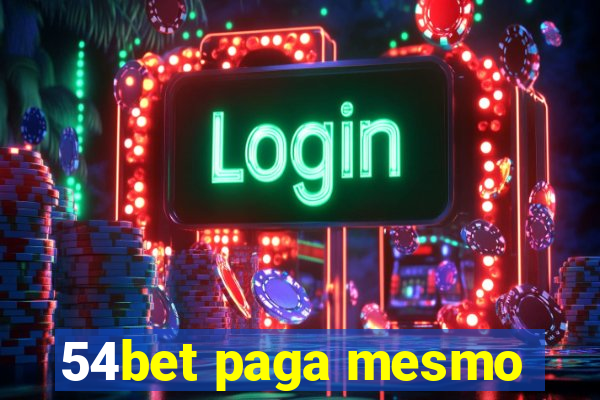 54bet paga mesmo